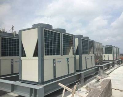 生能服務寧波江北外國語藝術學校600噸泳池恒溫項目